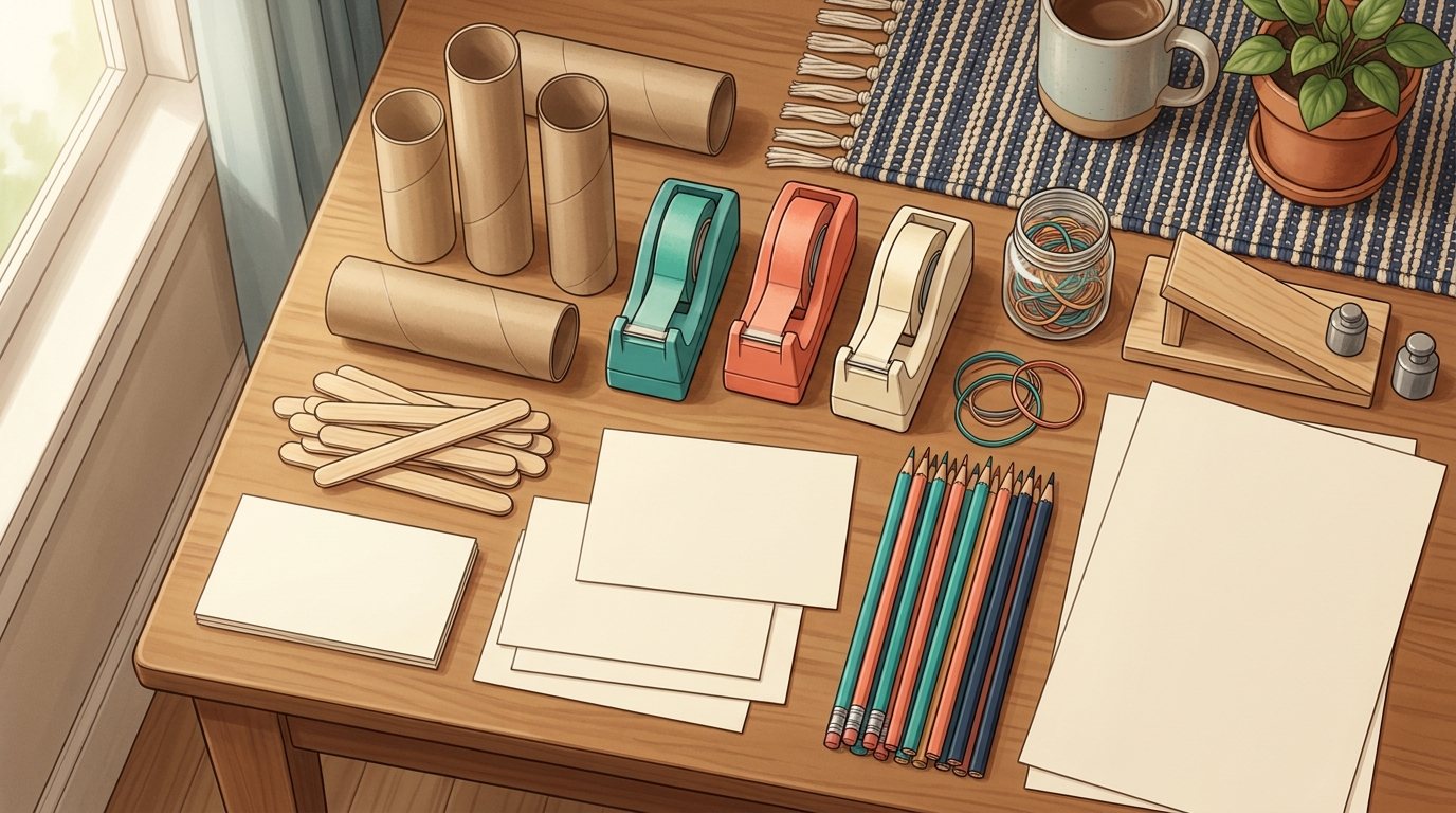 Three-step science snapshot for Pencil Holder Redesign.