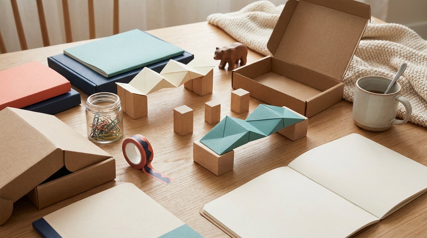 Three-step science snapshot for Paper Bridge Rescue.