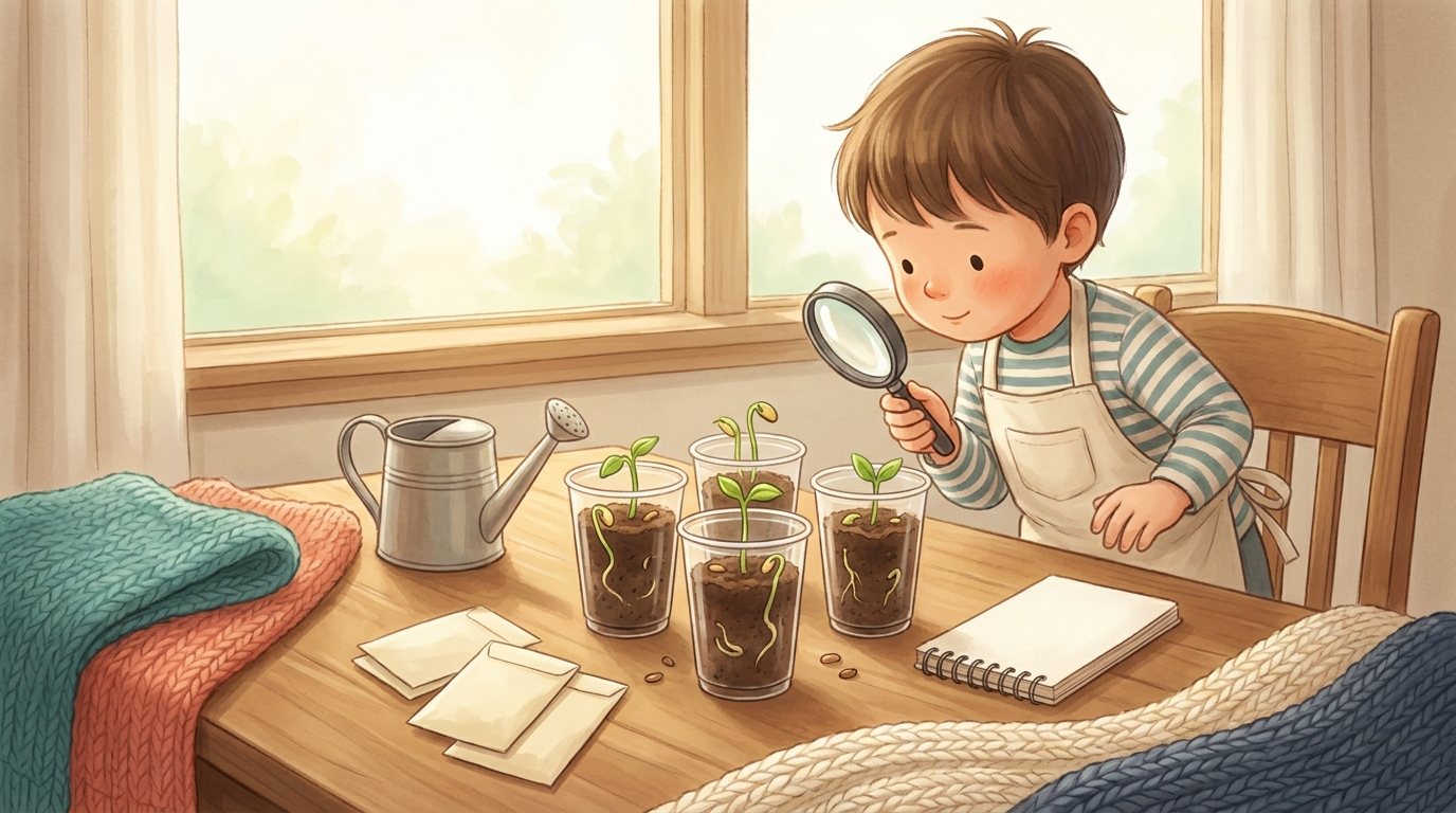 Sprout Needs Detective lesson illustration