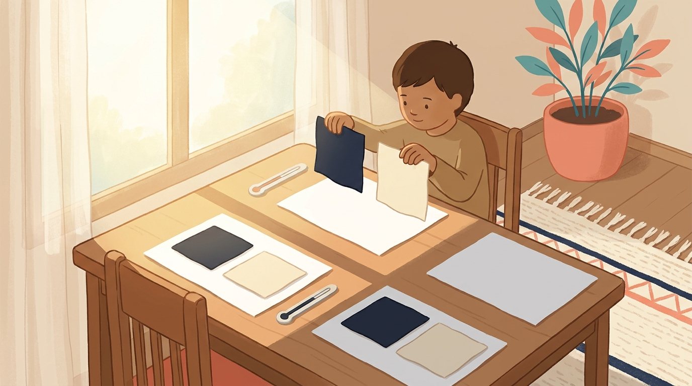 Sunshine Color Watch lesson illustration