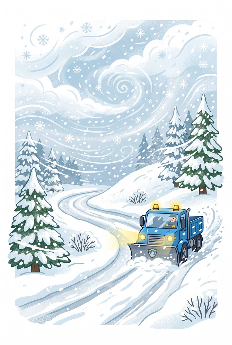 Heavy snowstorm