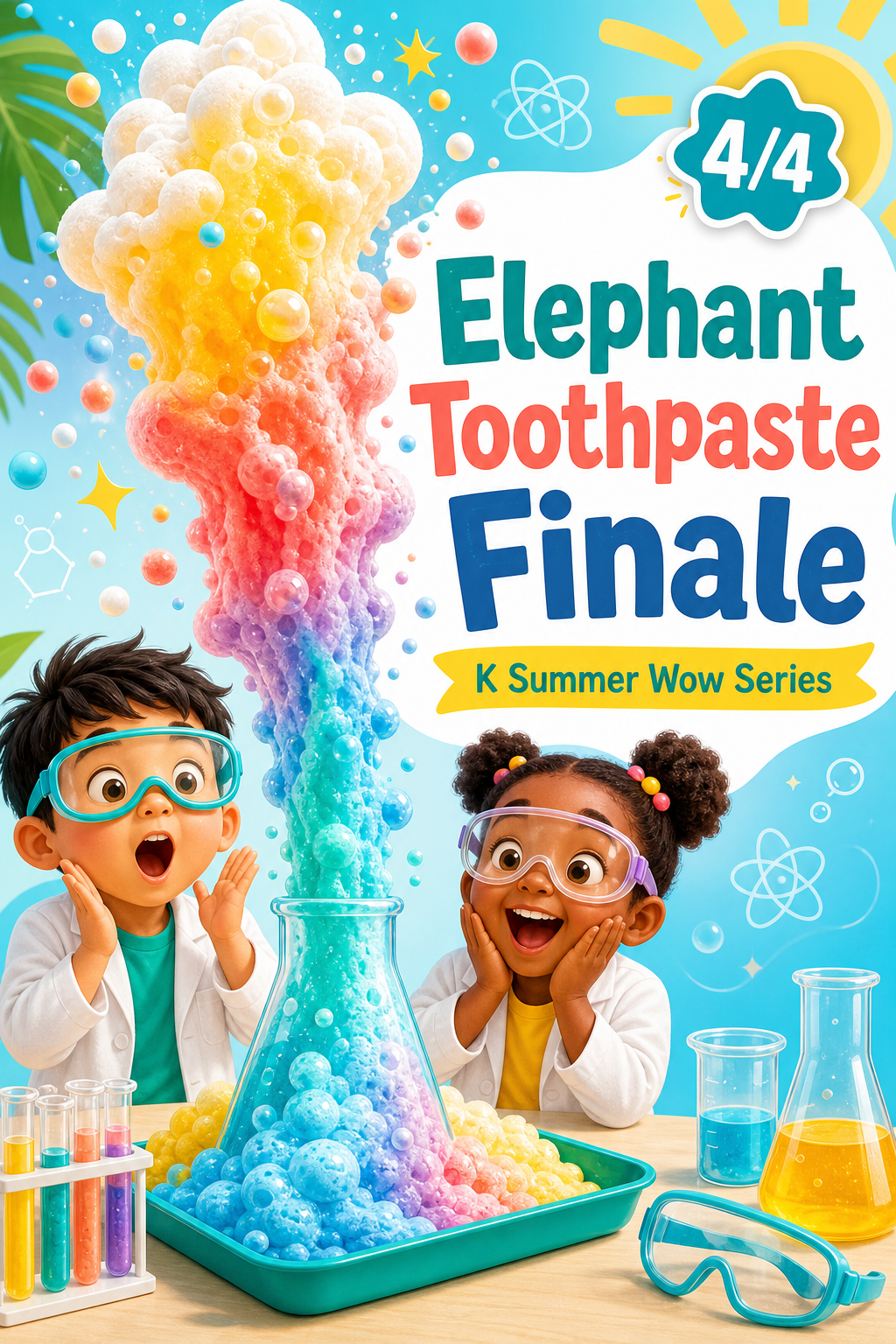 Elephant Toothpaste Finale showcase image